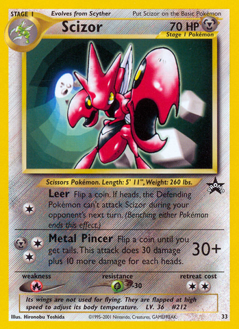 Scizor (33) [Wizards of the Coast: Black Star Promos] - The Mythic Store | 24h Order Processing