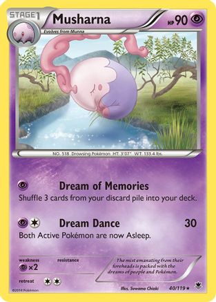 Musharna (40/119) [XY: Phantom Forces] - The Mythic Store | 24h Order Processing