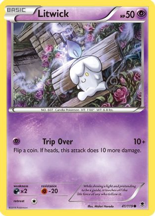 Litwick (41/119) [XY: Phantom Forces] - The Mythic Store | 24h Order Processing