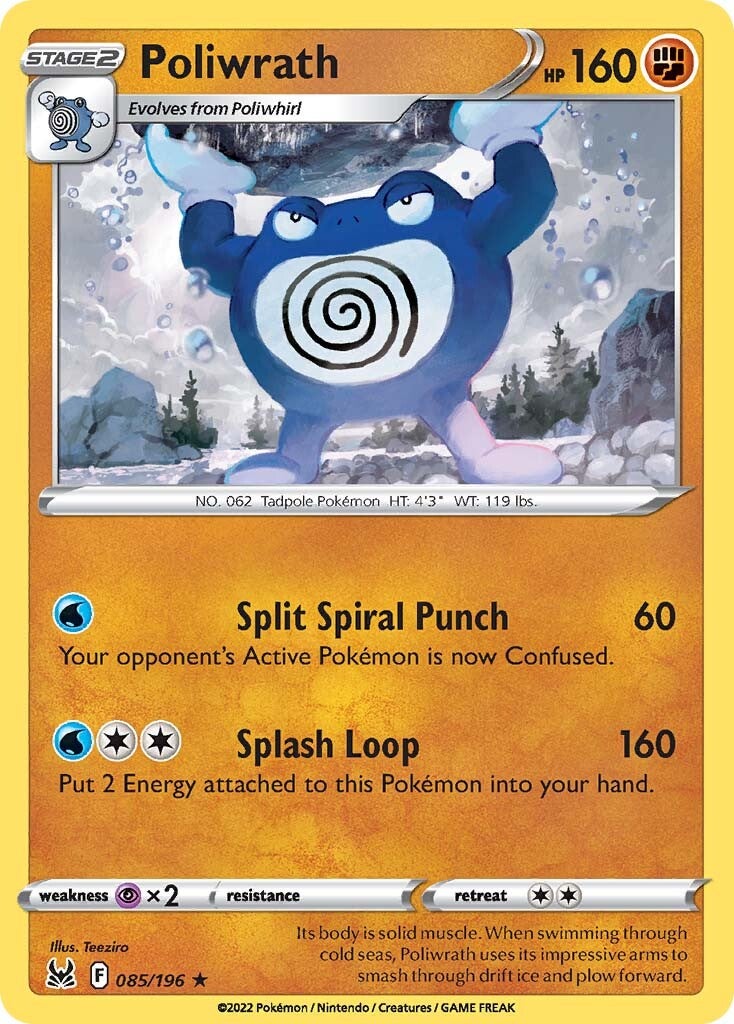 Poliwrath (085/196) [Sword & Shield: Lost Origin] - The Mythic Store | 24h Order Processing