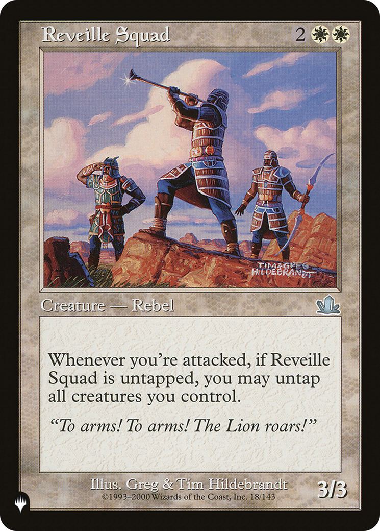 Reveille Squad [The List Reprints] - The Mythic Store | 24h Order Processing