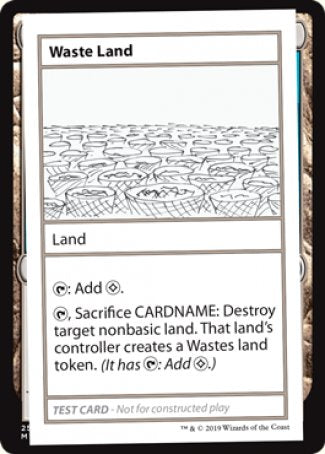 Waste Land (2021 Edition) [Mystery Booster Playtest Cards] - The Mythic Store | 24h Order Processing