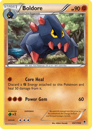 Boldore (49/119) [XY: Phantom Forces] - The Mythic Store | 24h Order Processing