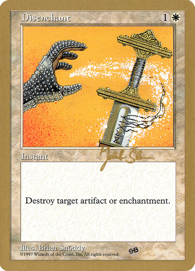 Disenchant (Jakub Slemr) (SB) [World Championship Decks 1997] - The Mythic Store | 24h Order Processing