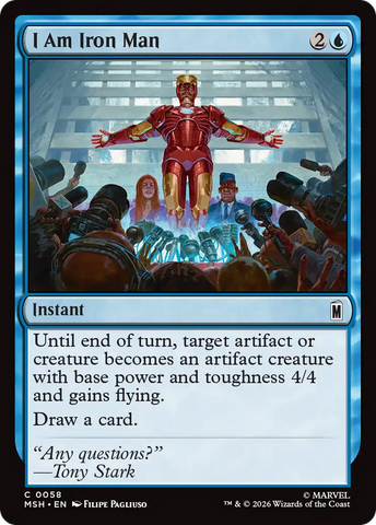 I Am Iron Man [Marvel Super Heroes] - The Mythic Store | 24h Order Processing