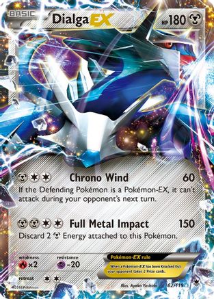 Dialga EX (62/119) [XY: Phantom Forces] - The Mythic Store | 24h Order Processing