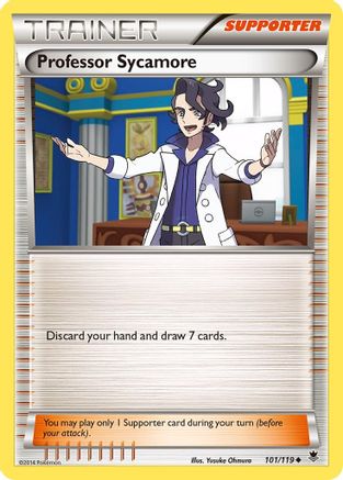 Professor Sycamore (101/119) [XY: Phantom Forces] - The Mythic Store | 24h Order Processing