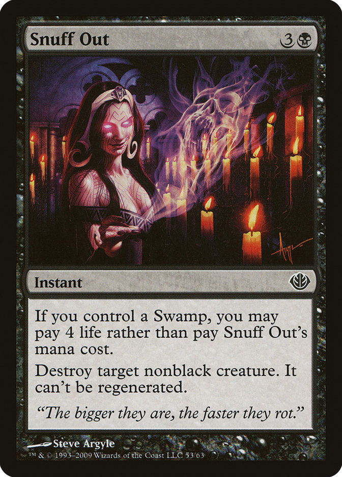 Snuff Out [Duel Decks: Garruk vs. Liliana] - The Mythic Store | 24h Order Processing