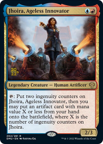 Jhoira, Ageless Innovator [Dominaria United Prerelease Promos] - The Mythic Store | 24h Order Processing
