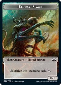 Eldrazi Spawn // Plant Double-Sided Token [Double Masters Tokens] - The Mythic Store | 24h Order Processing