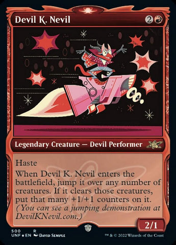 Devil K. Nevil (Showcase) (Galaxy Foil) [Unfinity] - The Mythic Store | 24h Order Processing