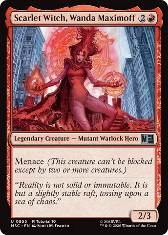 Scarlet Witch, Wanda Maximoff [Marvel Super Heroes Commander] - The Mythic Store | 24h Order Processing