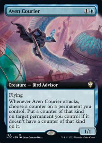 Aven Courier (Extended Art) [Streets of New Capenna Commander] - The Mythic Store | 24h Order Processing