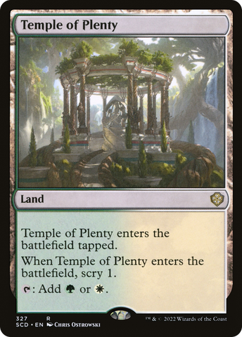 Temple of Plenty [Starter Commander Decks] - The Mythic Store | 24h Order Processing