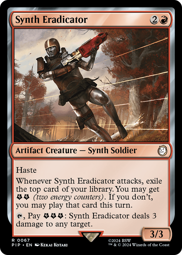 Synth Eradicator [Fallout] - The Mythic Store | 24h Order Processing