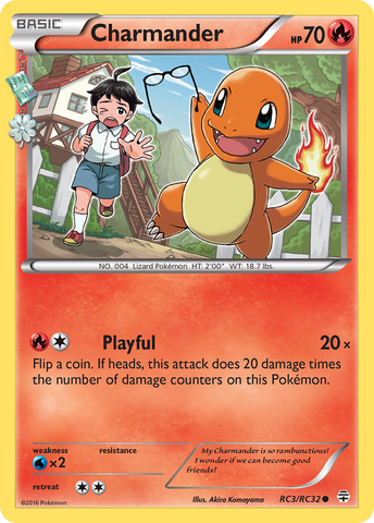 Charmander (RC3/RC32) [XY: Generations] - The Mythic Store | 24h Order Processing