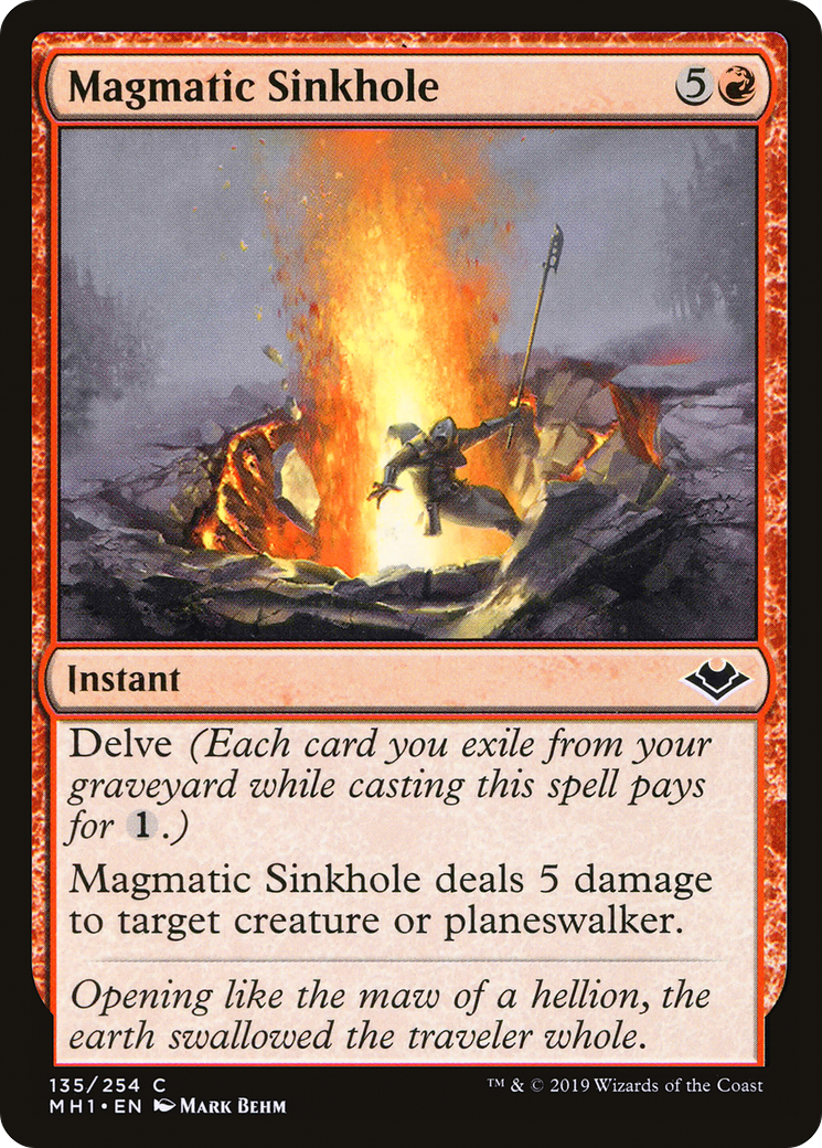 Magmatic Sinkhole [Modern Horizons] - The Mythic Store | 24h Order Processing