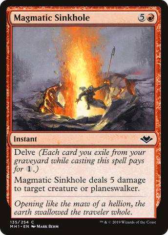 Magmatic Sinkhole [Modern Horizons] - The Mythic Store | 24h Order Processing
