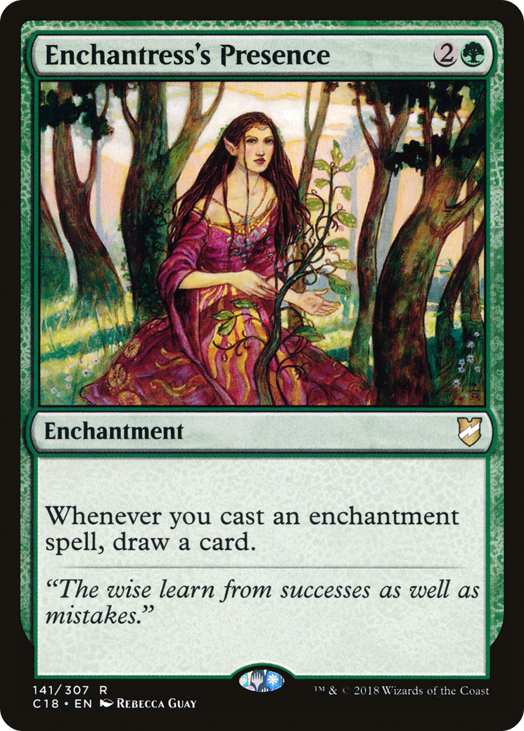 Enchantress's Presence [Commander 2018] - The Mythic Store | 24h Order Processing