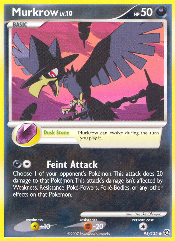 Murkrow (95/132) [Diamond & Pearl: Secret Wonders] - The Mythic Store | 24h Order Processing