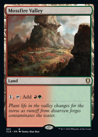 Mossfire Valley [Commander Legends: Battle for Baldur's Gate] - The Mythic Store | 24h Order Processing