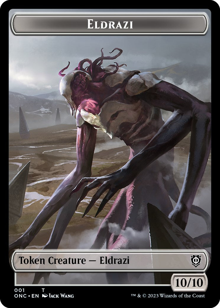 Soldier (017) // Eldrazi Double-Sided Token [Phyrexia: All Will Be One Commander Tokens] - The Mythic Store | 24h Order Processing