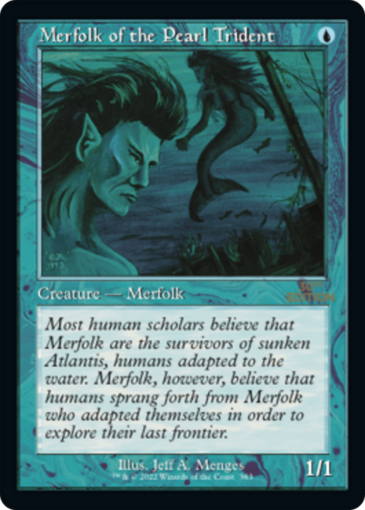 Merfolk of the Pearl Trident (Retro) [30th Anniversary Edition] - The Mythic Store | 24h Order Processing