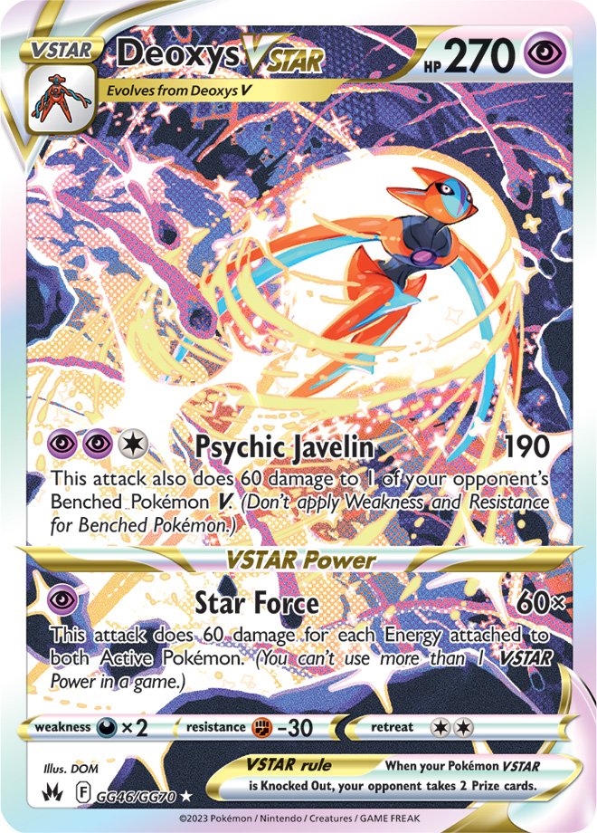 Deoxys VSTAR (GG46/GG70) [Sword & Shield: Crown Zenith] - The Mythic Store | 24h Order Processing