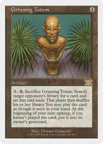 Grinning Totem [Classic Sixth Edition] - The Mythic Store | 24h Order Processing