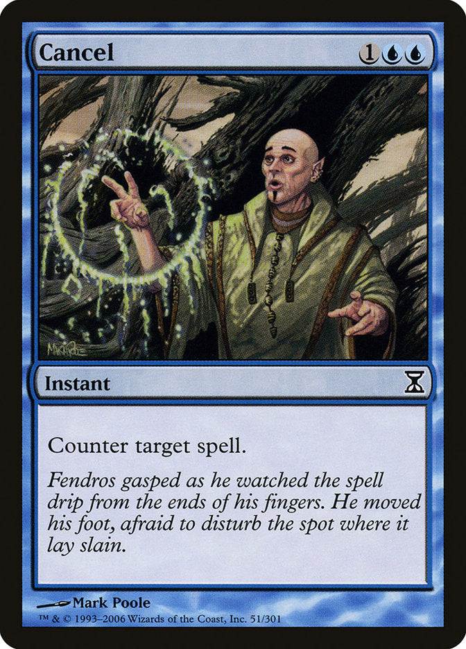 Cancel [Time Spiral] - The Mythic Store | 24h Order Processing