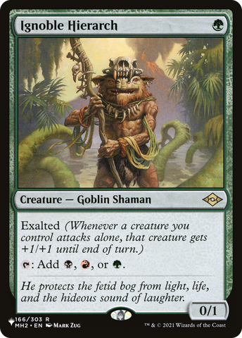 Ignoble Hierarch [The List] - The Mythic Store | 24h Order Processing