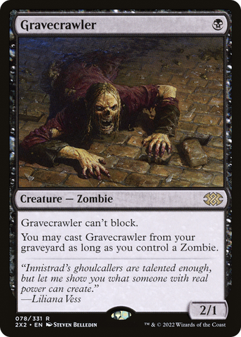 Gravecrawler [Double Masters 2022] - The Mythic Store | 24h Order Processing