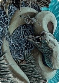 Koma, Cosmos Serpent 2 Art Card [Kaldheim Art Series] - The Mythic Store | 24h Order Processing