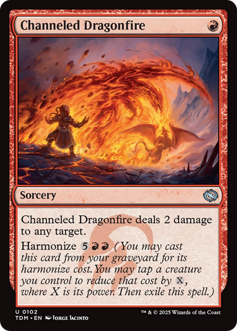 Channeled Dragonfire [Tarkir: Dragonstorm] - The Mythic Store | 24h Order Processing