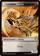 Fractal (0004) // Inkling (006) Double-Sided Token [Secrets of Strixhaven Tokens] - The Mythic Store | 24h Order Processing