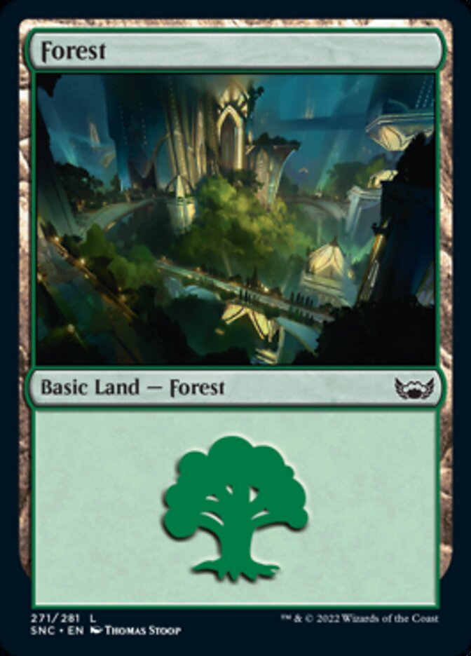 Forest (271) [Streets of New Capenna] - The Mythic Store | 24h Order Processing