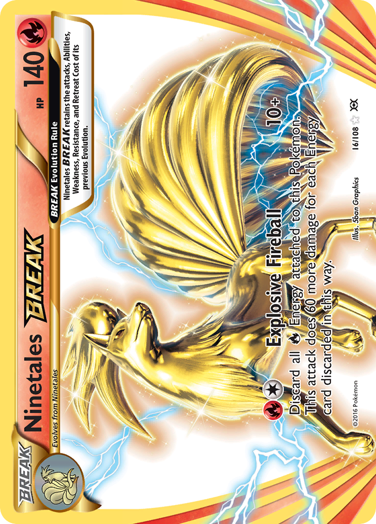 Ninetales BREAK (16/108) [XY: Evolutions] - The Mythic Store | 24h Order Processing