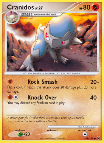 Cranidos (46/127) [Platinum: Base Set] - The Mythic Store | 24h Order Processing