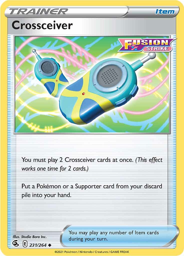 Crossceiver (231/264) [Sword & Shield: Fusion Strike] - The Mythic Store | 24h Order Processing