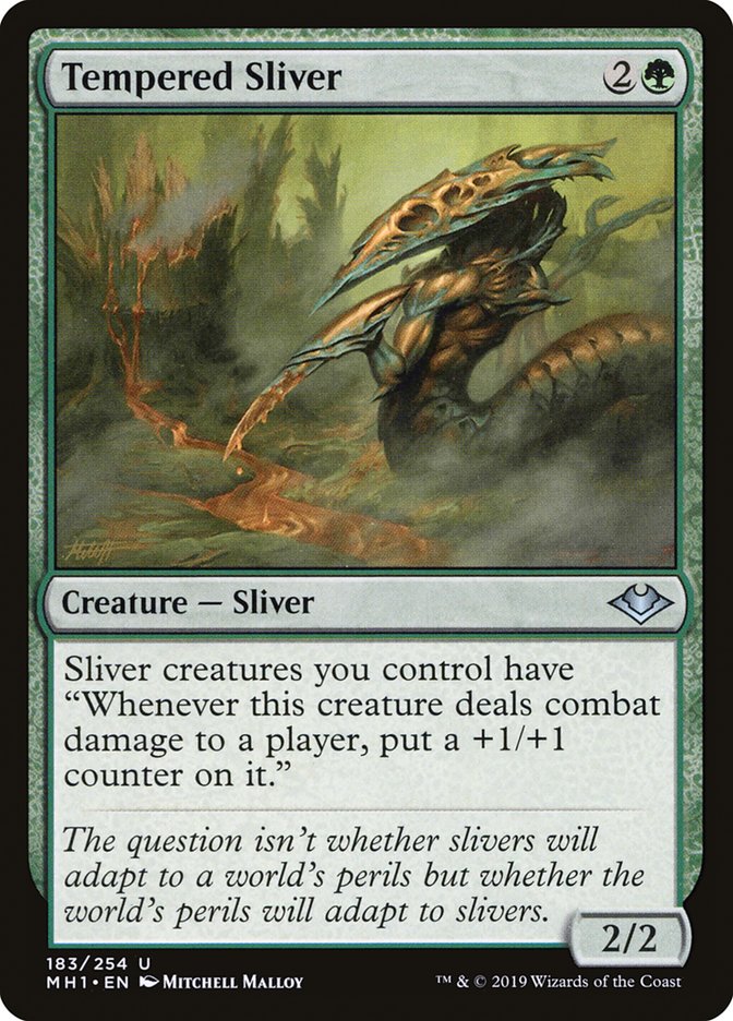 Tempered Sliver [Modern Horizons] - The Mythic Store | 24h Order Processing