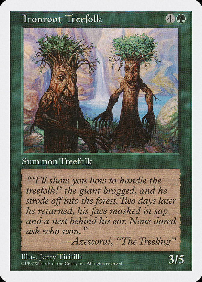 Ironroot Treefolk [Fifth Edition] - The Mythic Store | 24h Order Processing
