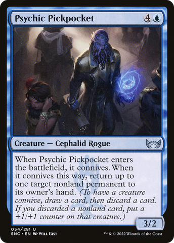 Psychic Pickpocket [Streets of New Capenna] - The Mythic Store | 24h Order Processing