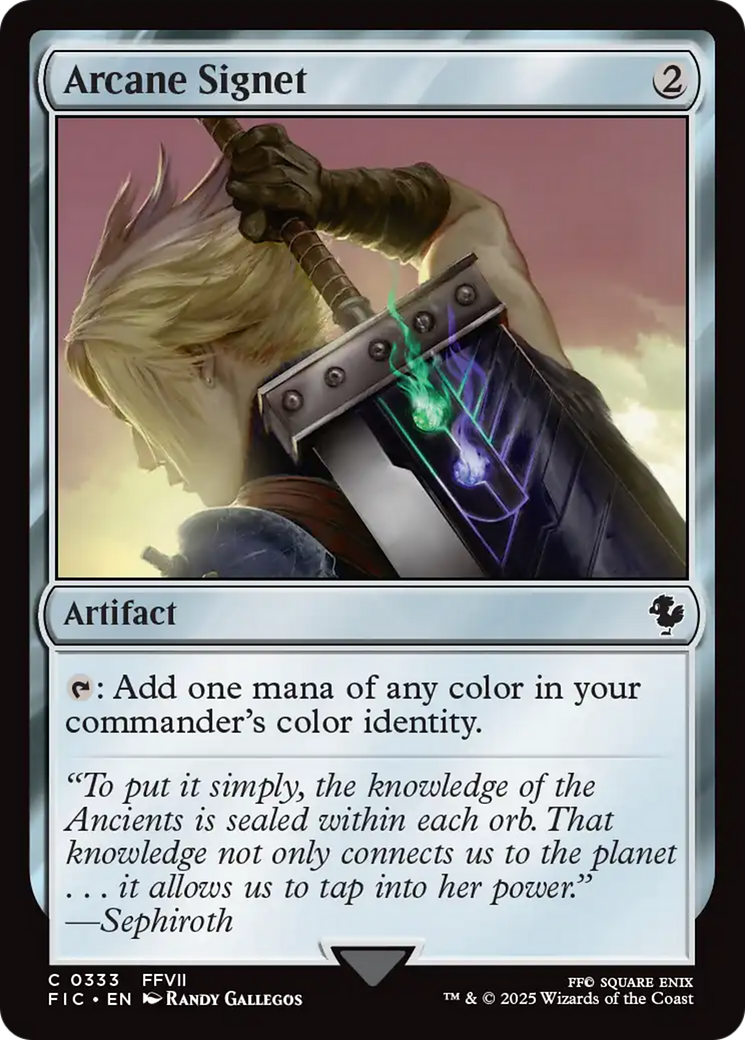 Arcane Signet (0333) [FINAL FANTASY Commander] - The Mythic Store | 24h Order Processing