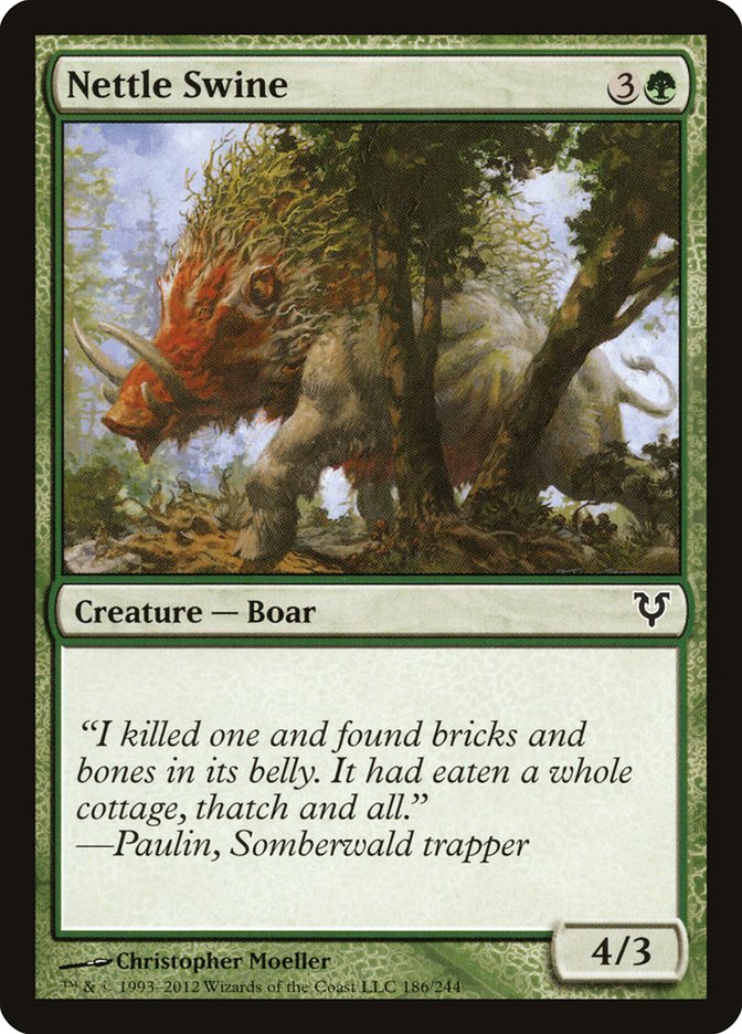 Nettle Swine [Avacyn Restored] - The Mythic Store | 24h Order Processing
