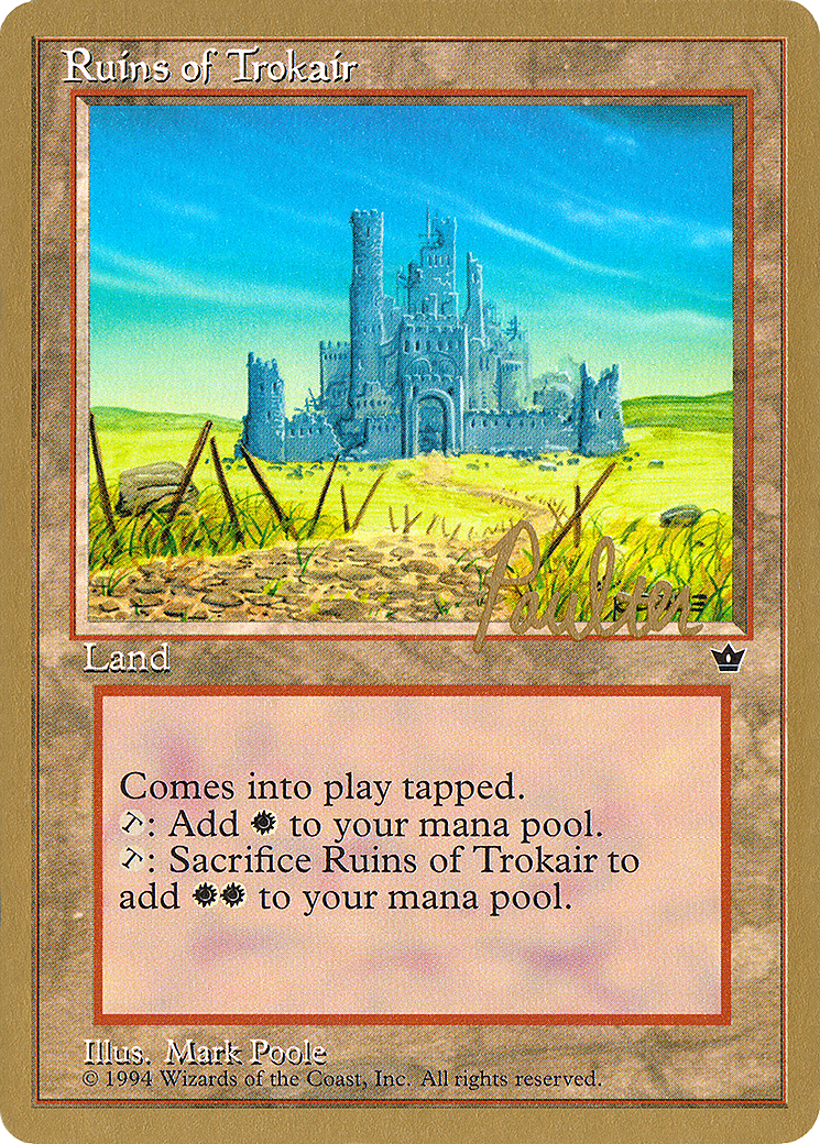 Ruins of Trokair (Preston Poulter) [Pro Tour Collector Set] - The Mythic Store | 24h Order Processing