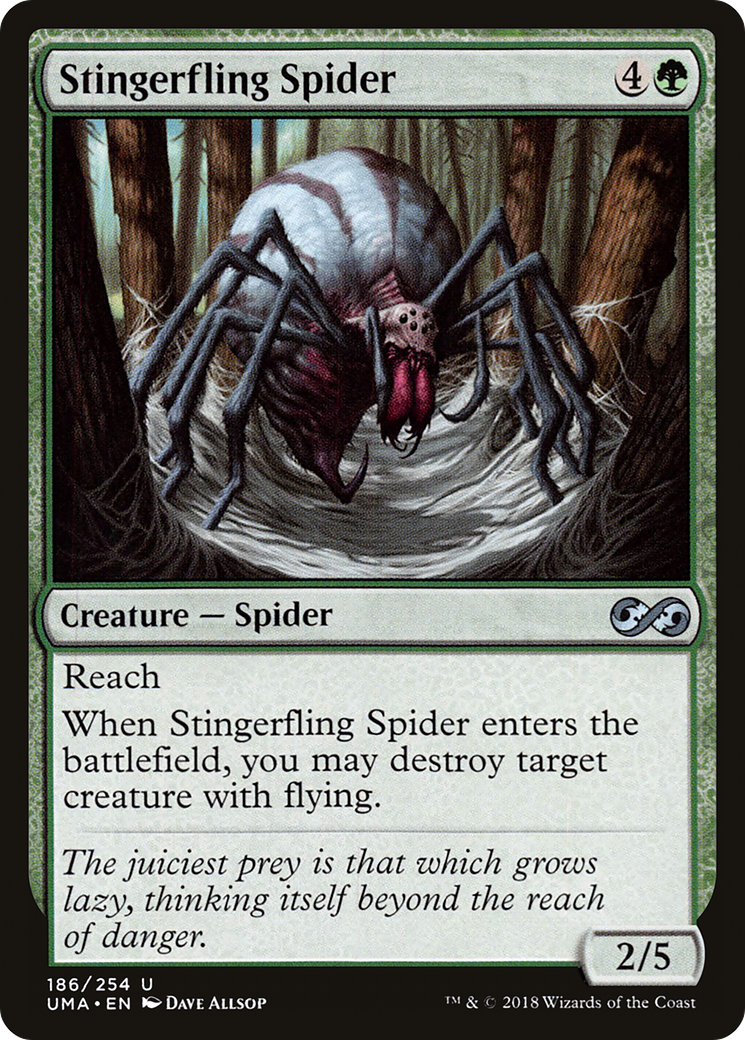 Stingerfling Spider [Ultimate Masters] - The Mythic Store | 24h Order Processing