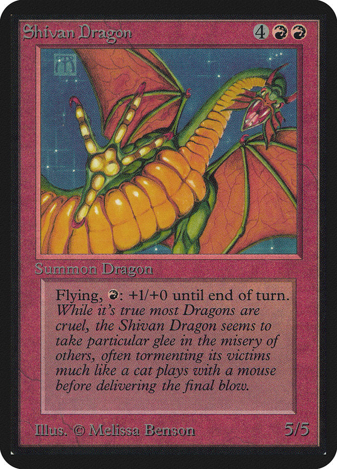 Shivan Dragon [Alpha Edition] - The Mythic Store | 24h Order Processing