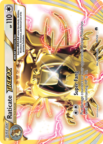 Raticate BREAK (89/122) [XY: BREAKpoint] - The Mythic Store | 24h Order Processing
