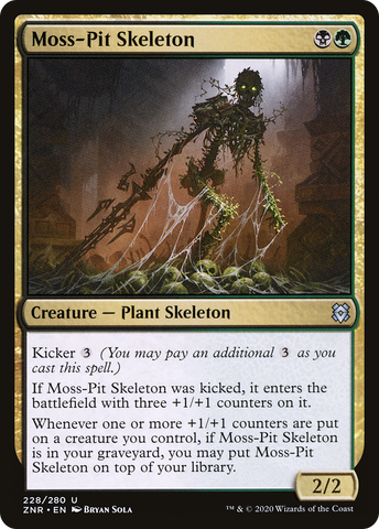 Moss-Pit Skeleton [Zendikar Rising] - The Mythic Store | 24h Order Processing