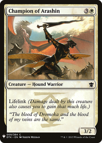 Champion of Arashin [Mystery Booster] - The Mythic Store | 24h Order Processing